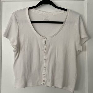 Aerie Ribbed Baby Tee